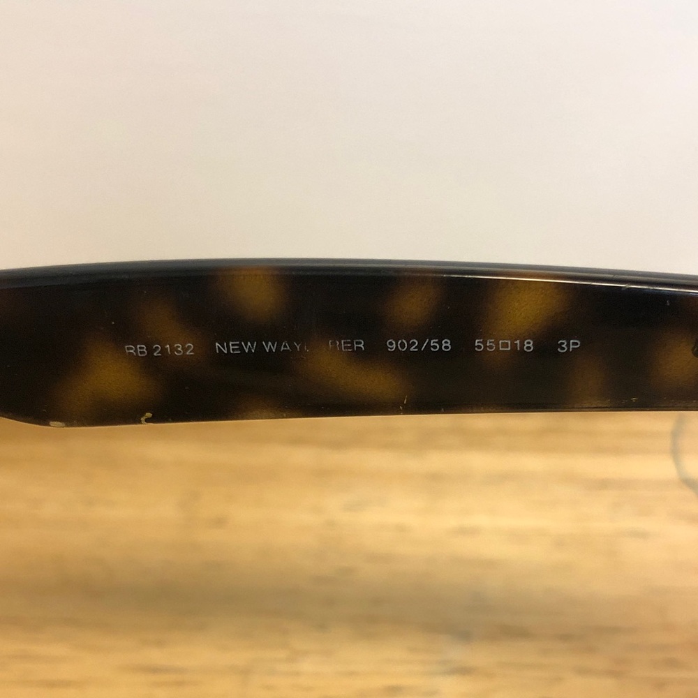 Ray Ban Polarized rub 2132 tortoise with green lens - Picture 2 of 9